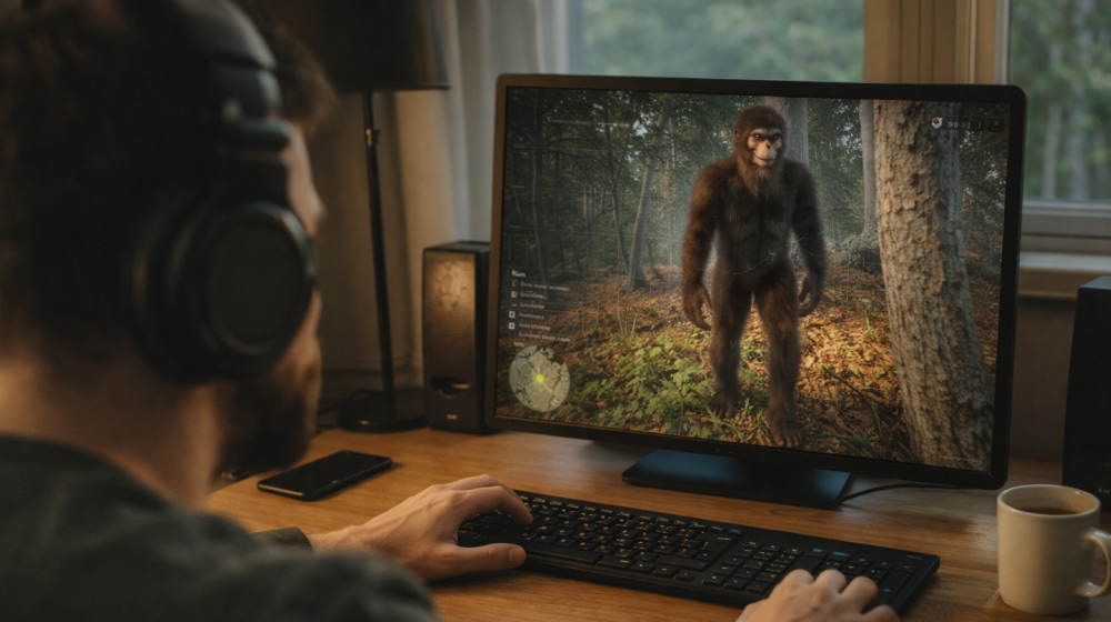Finding Bigfoot Game: Tracking Legends in the Wild
